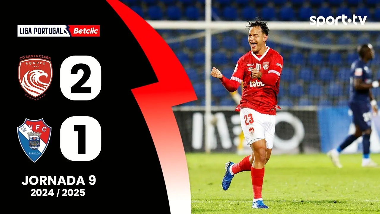 ไฮไลท์ฟุตบอล ซานตาคลาร่า บุกชนะ กิล วิเซนเต้ 2-1 ในลีกา ซาเกรส โปรตุเกส ประจำวันที่ 26 ตุลาคม 2567 ดูเพิ่มเติมที่ dooball168hd.com