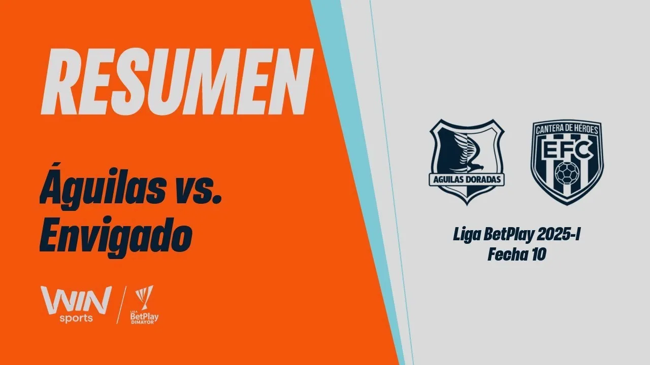 ไฮไลท์ฟุตบอล อากีลาส โดราดาส เปิดบ้านเฉือน เอ็นบิกาโด้ เอฟซี 1-0 ในศึกโคลัมเบีย พรีเมร่าเอ 24 มีนาคม 2568