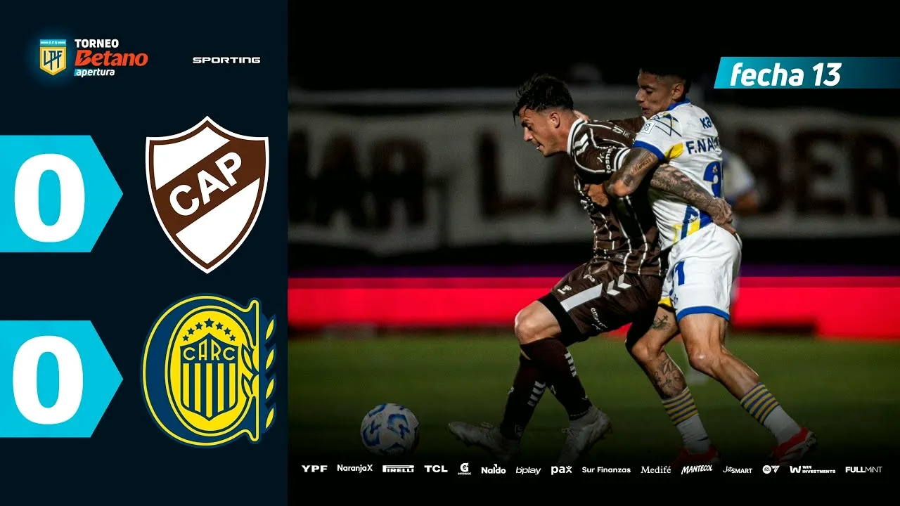 ไฮไลท์ฟุตบอล 16/04/2568 ซีเอ พลาเทนเซ่ เสมอไร้สกอร์ โรซาริโอ้ เซ็นทรัล 0-0 ในศึกอาร์เจนติน่า พรีเมียร์ ดิวิชั่น 2025
