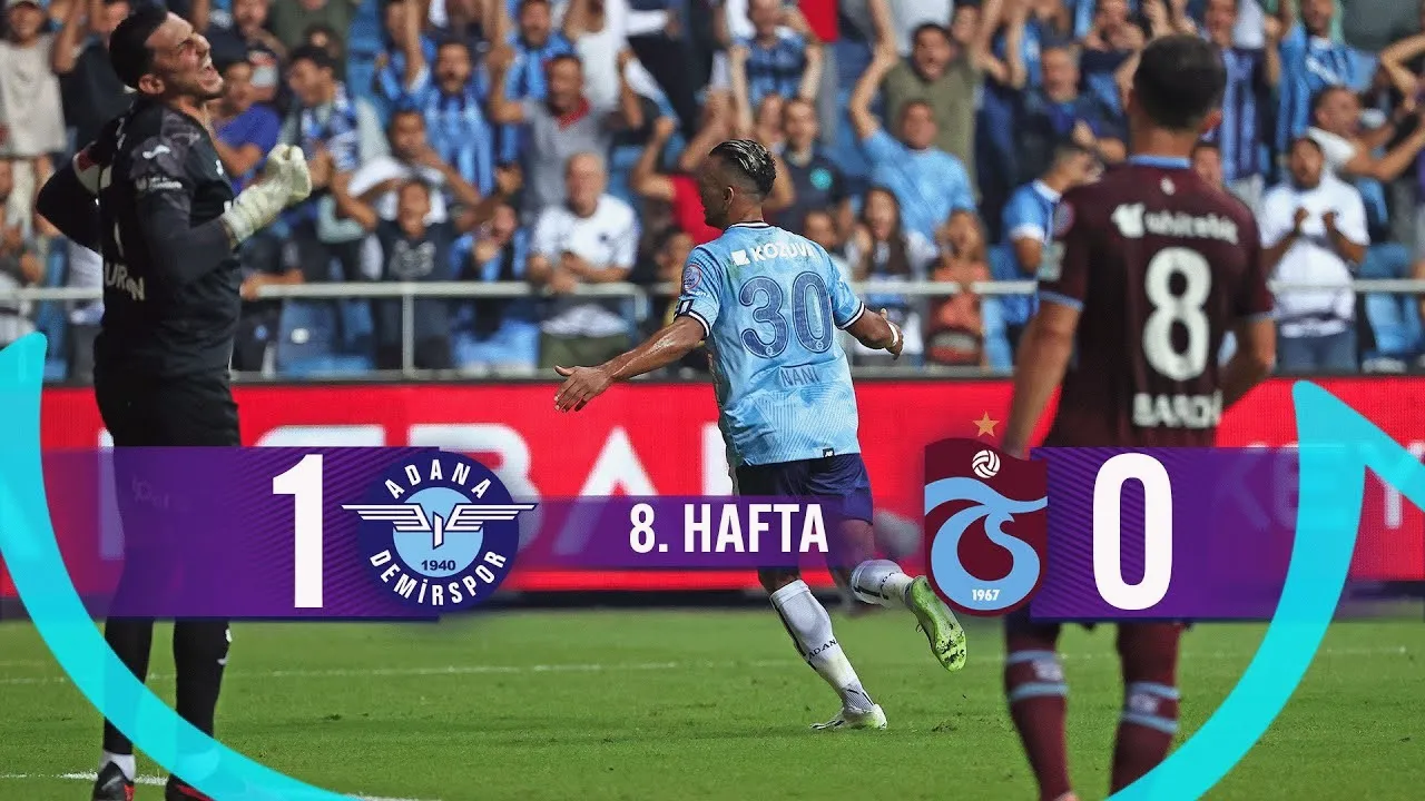 ไฮไลท์ฟุตบอล อดาน่า เดมิร์สปอร์ เฉือน แทร็บซอนสปอร์ 1-0 ศึกตุรกี ซุปเปอร์ลีก 07/10/2566 dooball168hd.com