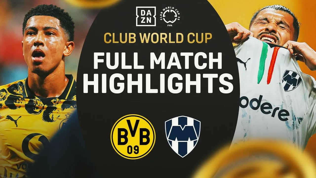 ไฮไลท์ฟุตบอล โบรุสเซีย ดอร์ทมุนด์ เยอรมัน 2-1 มอนเทอร์เรย์ เม็กซิโก ฟีฟ่า คลับ เวิลด์ คัพ รอบ16ทีมสุดท้าย 2025 02/07/2568