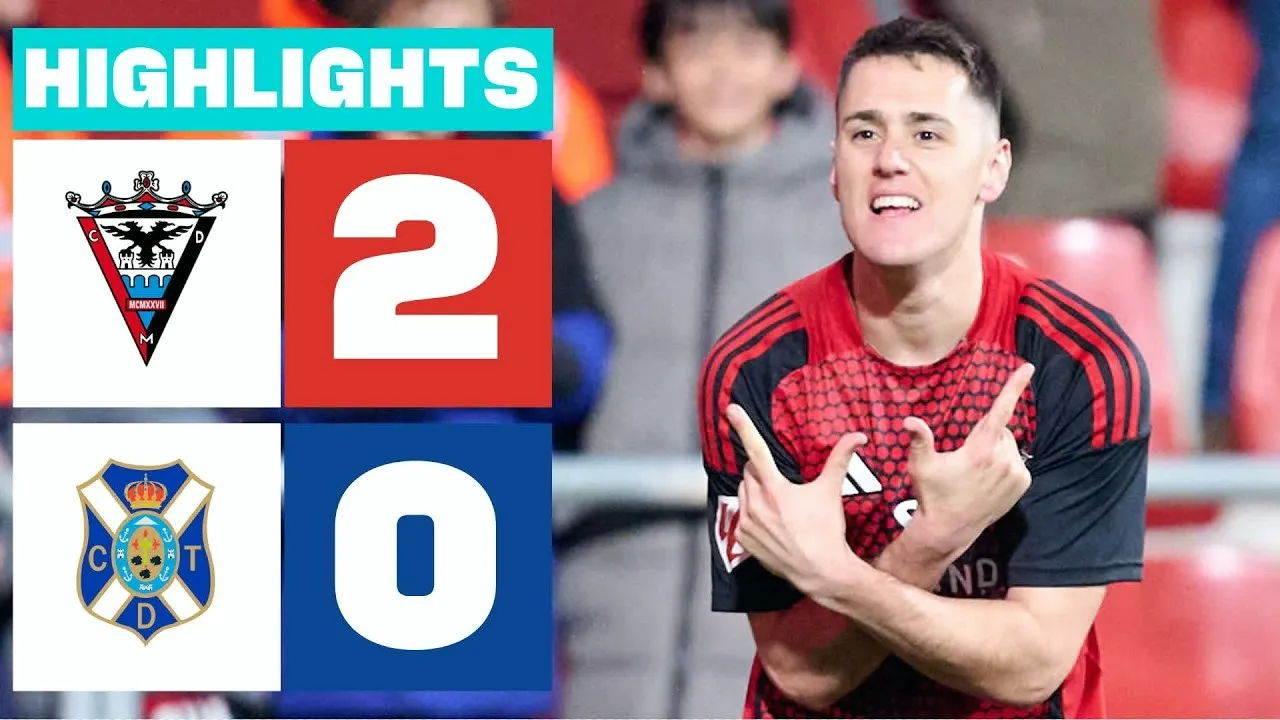 ไฮไลท์ฟุตบอล อเดลันเต้ สเปน 2025 มิรานเดสพลิกชนะเตเนริเฟ่ 2-0 ในศึกเมื่อ 4 มีนาคม 2568 ดูคลิปเต็มได้ที่ dooball168hd.com