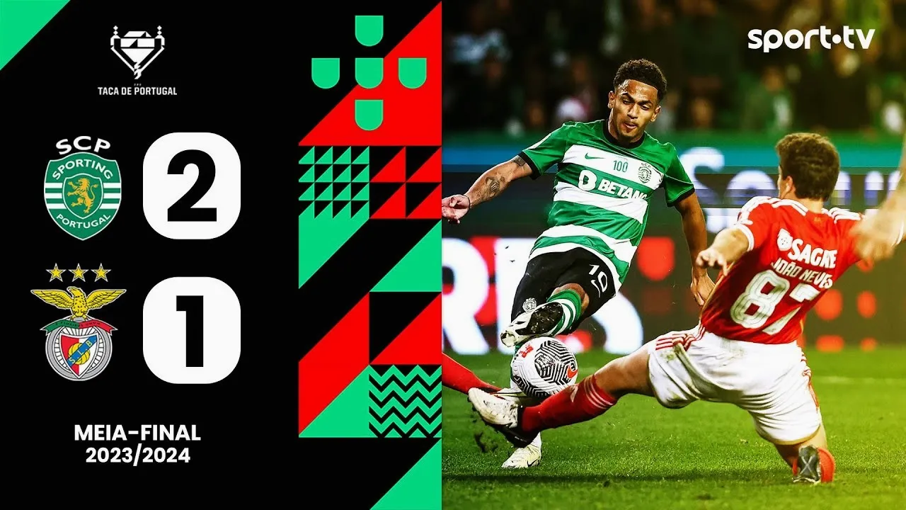 ไฮไลท์ฟุตบอล โปรตุเกส คัพ 01/03/67 สปอร์ติ้ง ลิสบอน ซัดเบนฟิก้า 2-1 ดุเดือดครบรส รอติดตามทาง dooball168hd.com