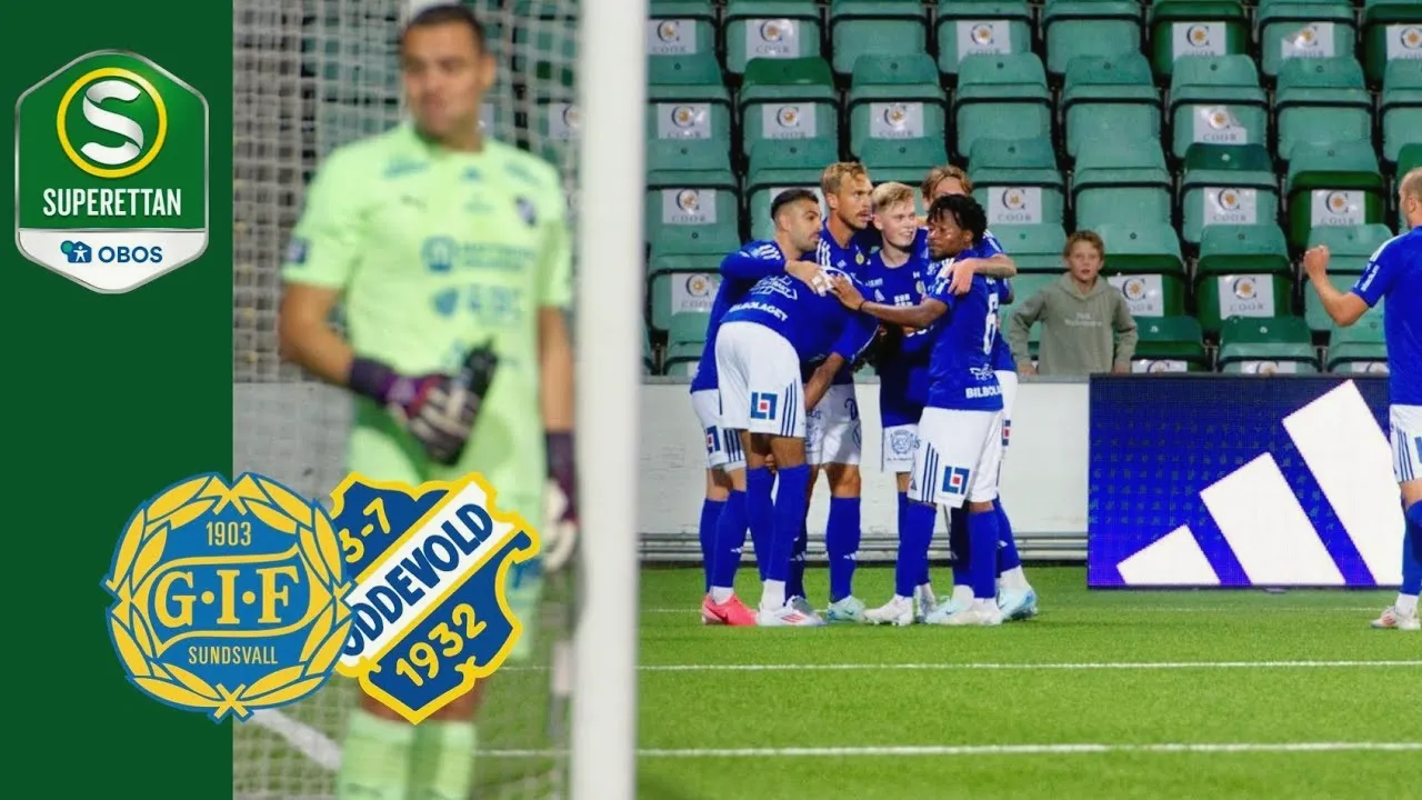 ไฮไลท์ฟุตบอล ซันด์สวาลล์ ถล่ม ไอเค ออเดวอร์ด 3-0 ศึกสวีเดนซูเปอร์เร็ตเท่น 2024 วันที่ 27 สิงหาคม 2567