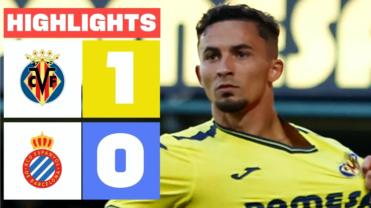 ไฮไลท์ฟุตบอล ลาลีก้า สเปน 28 เมษายน 2568 บียาร์เรอัล เฉือนชนะ เอสปันญ่อล 1-0