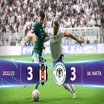 ไฮไลท์ฟุตบอล เบซิคตัส เสมอ คอนยาสปอร์ 3-3 ศึกตุรกี ซุปเปอร์ลีก 2022/23