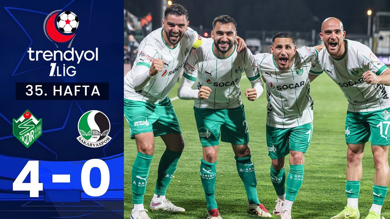 #ไฮไลท์ฟุตบอล [ อิกเดียร์ เอฟเค 4 - 0 ซาคาร์ยาสปอร์ ] ตุรกี ดิวิชั่น2 2025/22.4.68