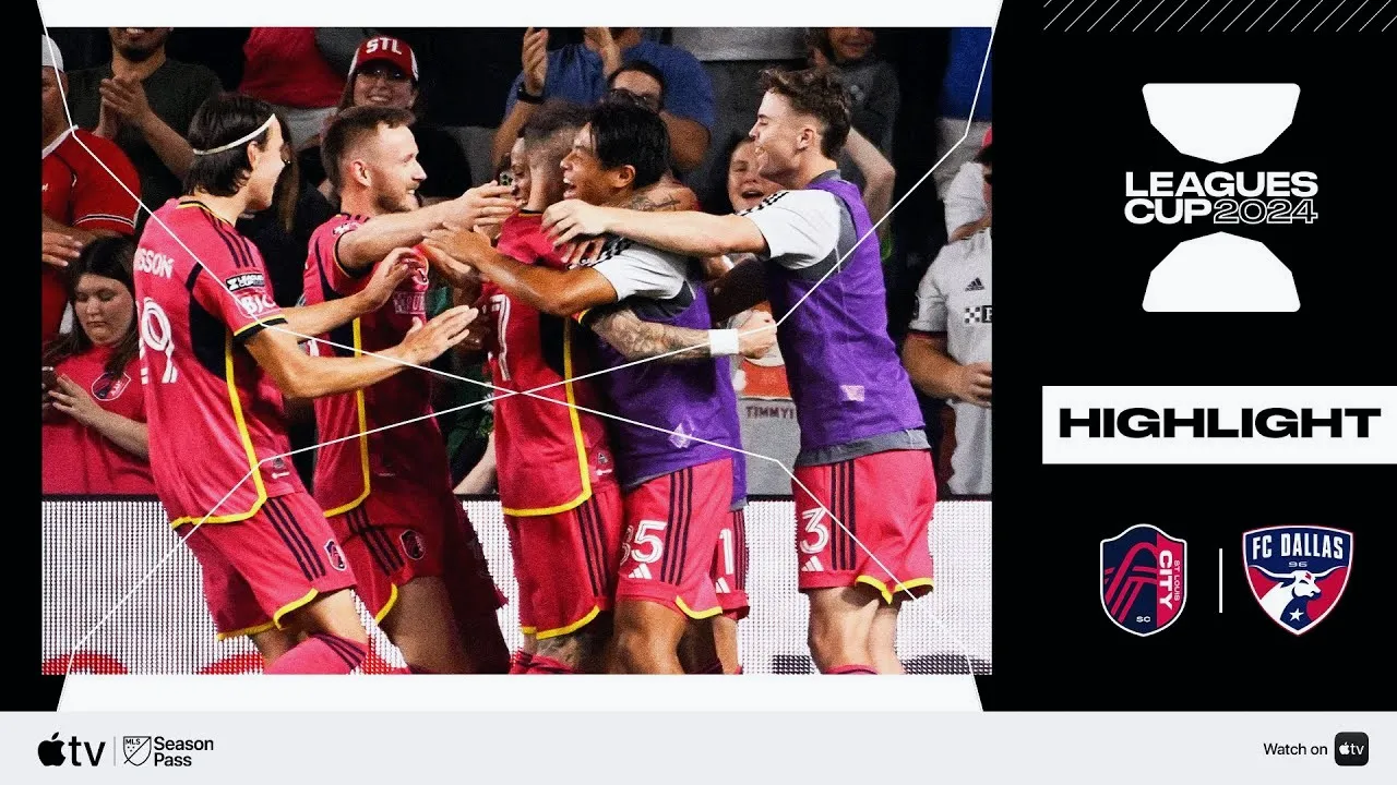 ไฮไลท์ฟุตบอลอเมริกา ลีก คัพ 2024 เซนต์หลุยส์ ซิตี้ เอาชนะ เอฟซี ดัลลัส 2-1 วันที่ 28 กรกฎาคม 2567