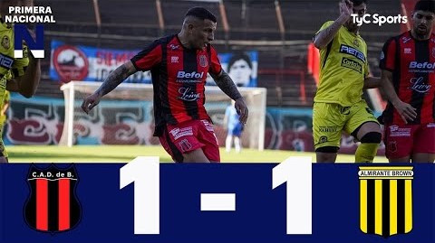 #ไฮไลท์ฟุตบอล [ เดเฟ่นโซเรส เดอ เบลกราโน่ 1 - 1 อัลมิแรนเต้ บราวน์ ] อาร์เจนติน่า พรีเมียร์บี เนชั่นแนล 2025/7.6.68