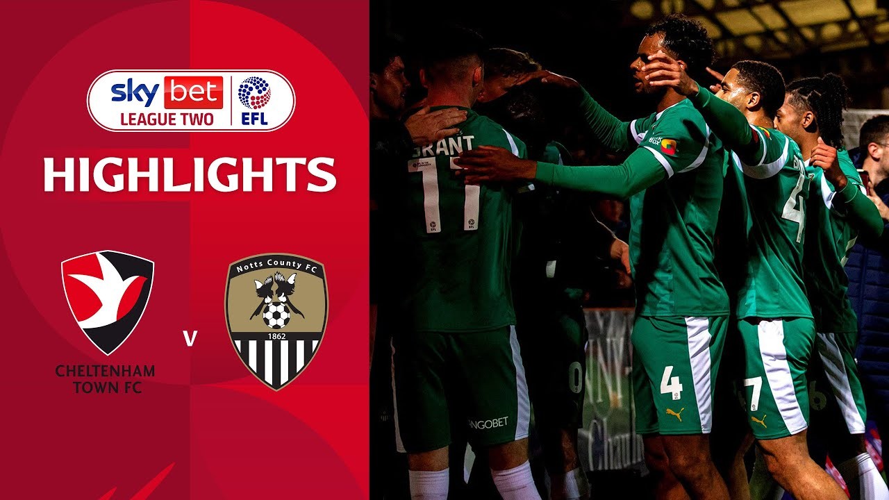 #ไฮไลท์ฟุตบอล [ เชลท์แน่ม ทาวน์ 1 - 2 น็อตต์สเคาน์ตี้ ] ลีกทู อังกฤษ 2025/11.11.68