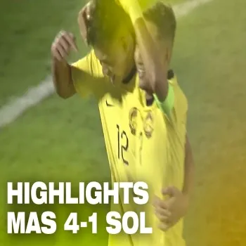 dooball168hd.com นัดกระชับมิตรทีมชาติมาเลเซียถล่มหมู่เกาะโซโลมอนขาดลอย 4-1