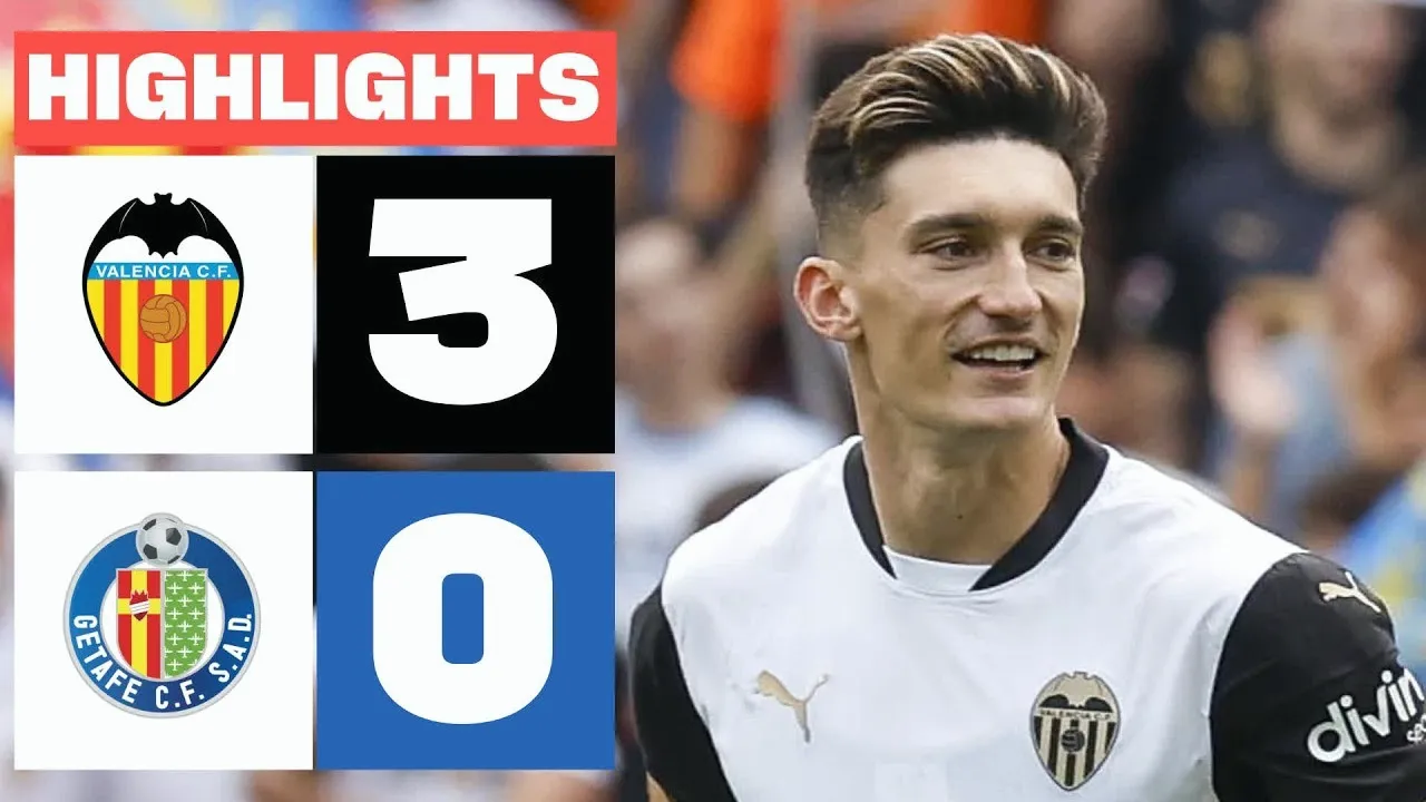 ไฮไลท์ฟุตบอลลาลีก้าสเปน บาเลนเซียถล่มเกตาเฟ่ 3-0 ศึกหนักวันที่ 11 พฤษภาคม 2568 ที่ dooball168hd.com
