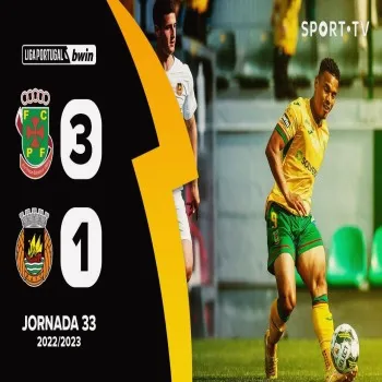 ไฮไลท์ฟุตบอล ปากอส เฟอร์ไรร่า ถล่ม ริโอ อาฟ 3-1 ในเกมลีกา ซาเกรส โปรตุเกส ฤดูกาล 2022/23 dooball168hd.com
