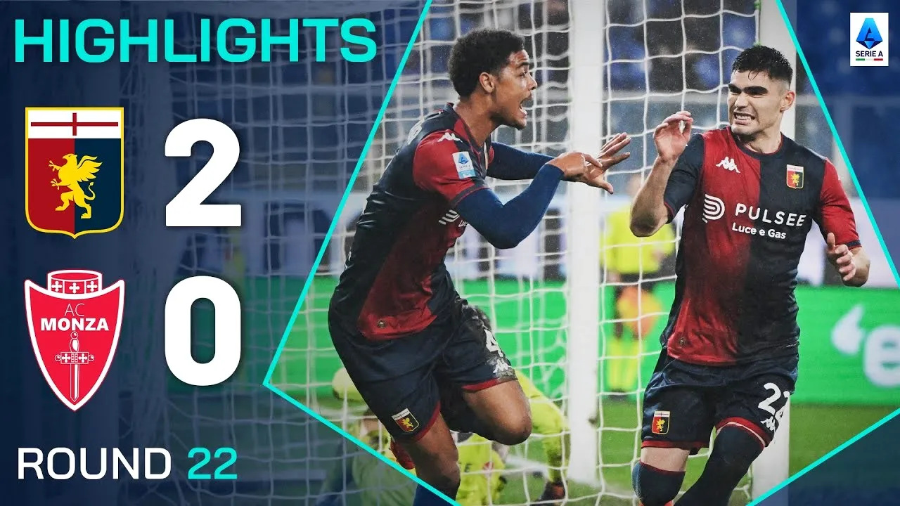 ไฮไลท์ฟุตบอล เจนัว เปิดบ้านเอาชนะมอนซ่า 2-0 ในศึกกัลโช่ เซเรียอา อิตาลี วันที่ 28 มกราคม 2568