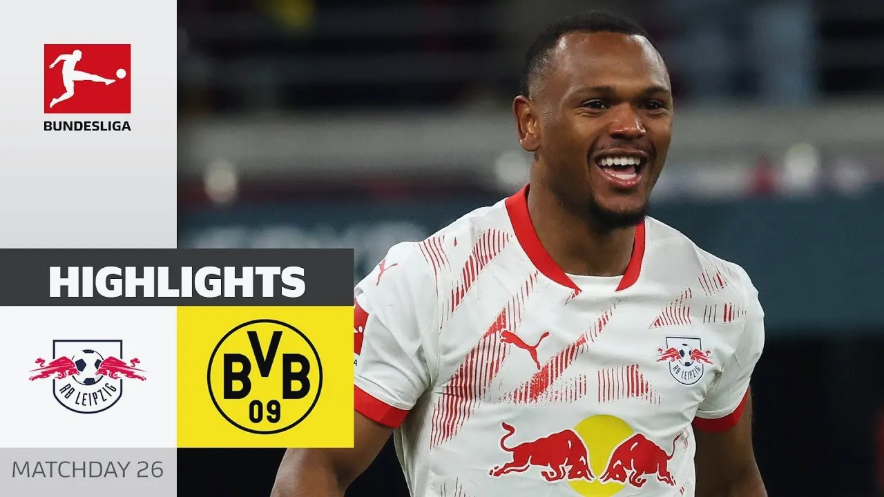 16 มีนาคม 2568 ไฮไลท์บุนเดสลีก้า แอร์เบ ไลป์ซิกกระซวก Borussia ดอร์ทมุนด์ 2-0 ส่งท้ายความปราชัยที่เรดบูลล์ อารีน่า 16/03/2568
