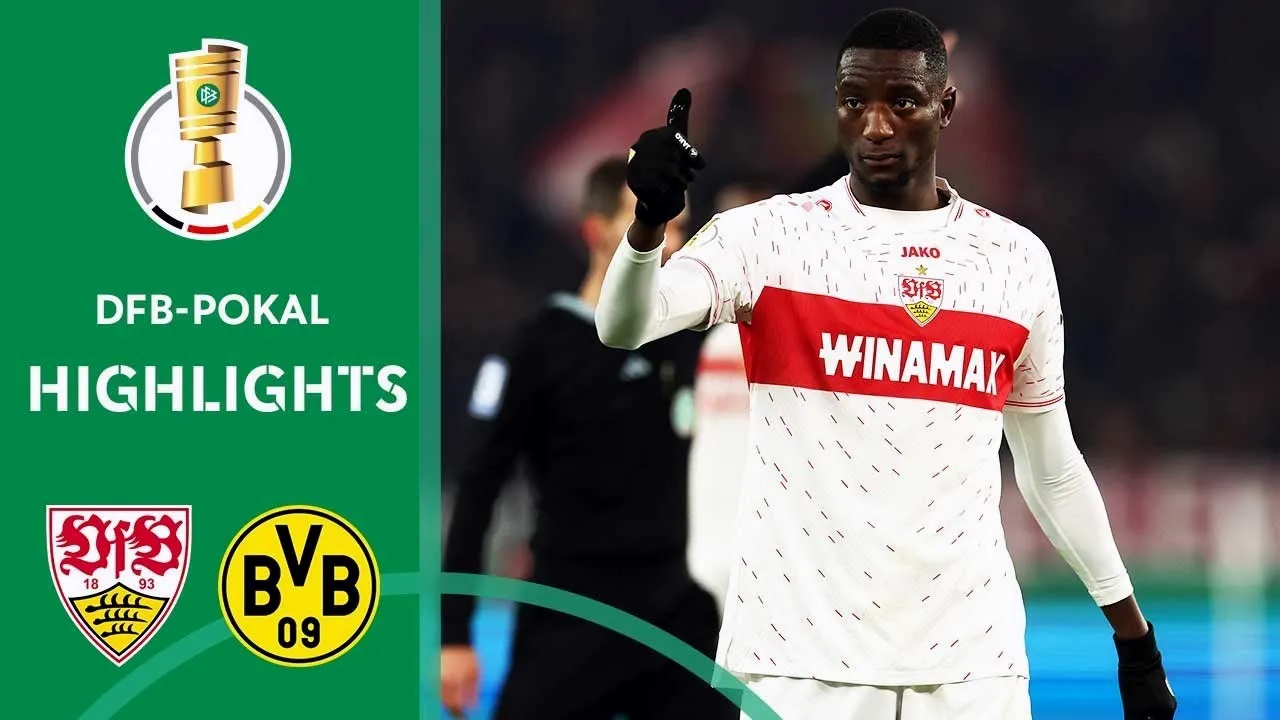สตุ๊ตการ์ตพลิเกมเชือดโบรุสเซีย ดอร์ทมุนด์ 2-0 ศึกเดเอฟเบ โพคาล เยอรมัน 07/12/2566 dooball168hd.com
