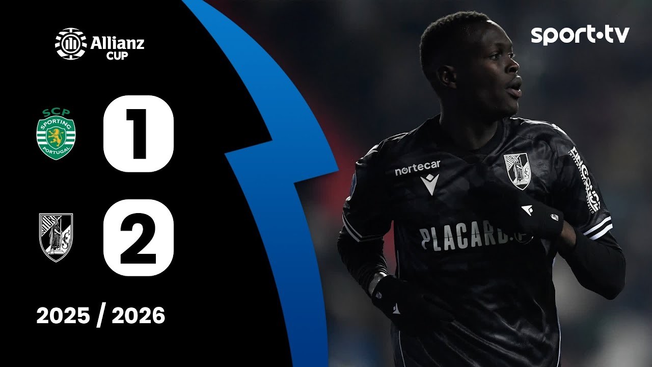 #ไฮไลท์ฟุตบอล [ สปอร์ติ้ง ลิสบอน 1 - 2 วิตอเรีย กิมาไรส์ ] โปรตุเกส ลีก คัพ 2025/7.1.69