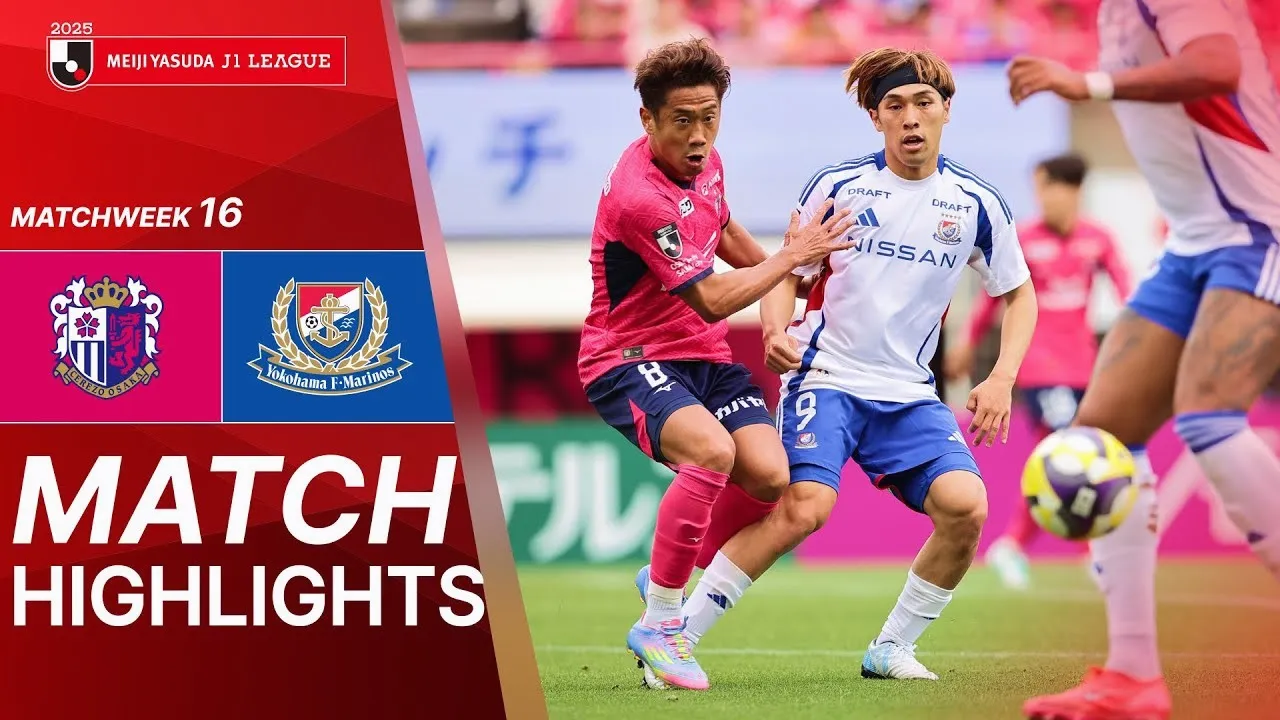 ดูไฮไลท์ฟุตบอล เซเรโซ่ โอซาก้า เชือด โยโกฮาม่า เอฟ มารินอส 1-0 ศึกเจลีก ญี่ปุ่น 2025 วันที่ 11/05/2568 ได้แล้วที่ dooball168hd.com