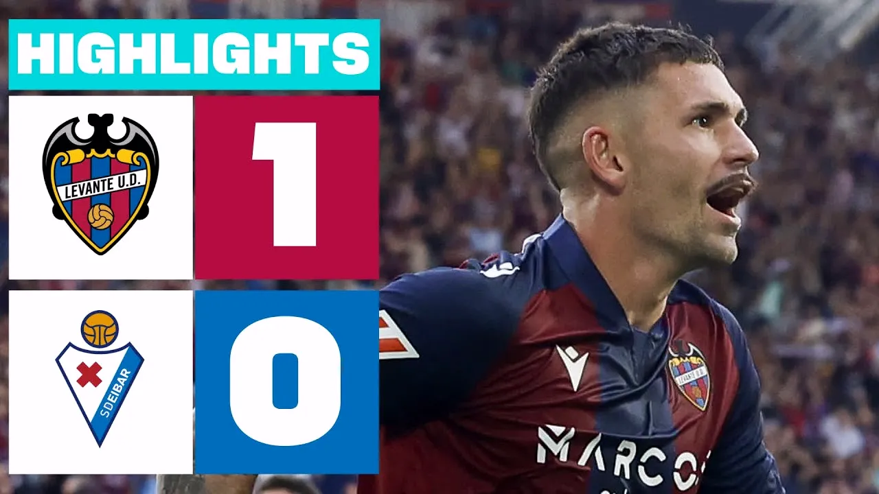 ไฮไลท์ฟุตบอล อเดลันเต้ สเปน 02/06/2568 เลบานเต้ เฉือน เออิบาร์ 1-0 เกมมันส์เดือดไม่พลาด
