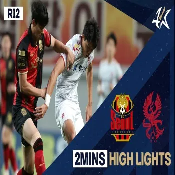 ไฮไลท์ฟุตบอลเคลีกเกาหลี เอฟซี โซล ถล่ม กวางจู เอฟซี 3-1 สุดเดือด ดูคลิปเต็มที่ dooball168hd.com