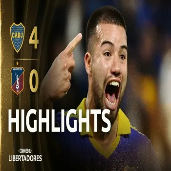 ไฮไลท์ฟุตบอล โบคา จูเนียร์ส ถล่ม โมนาคัส เอสซี 4-0 ในศึกโคปา ลิเบอร์ตาดอเรส 2023 ดูคลิปเต็มที่ dooball168hd.com