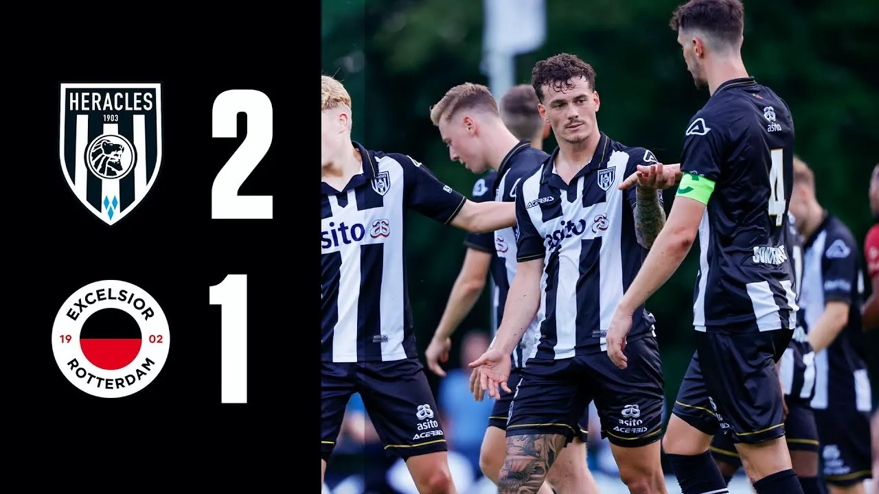 ไฮไลท์ฟุตบอล เฮราเคิ่ลส์ อัลมีโร่ พลิกแซงชนะ เอ็กเซลซิเออร์ เอสบีวี 2-1 ศึกกระชับมิตรสโมสร ทาง dooball168hd.com