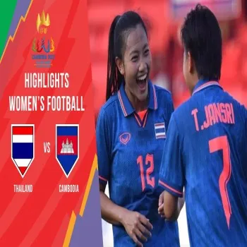 dooball168hd.com ชมไฮไลท์ ศึกบอลหญิงซีเกมส์ 2023 ทีมชาติไทยถล่มกัมพูชา 6-0 คู่เดือดจัดเต็ม
