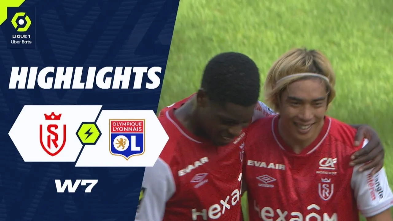 ไฮไลท์ฟุตบอลลีกเอิง ฝรั่งเศส 2023-24 แร็งส์เปิดบ้านชนะโอลิมปิก ลียง 2-0 02/10/2566