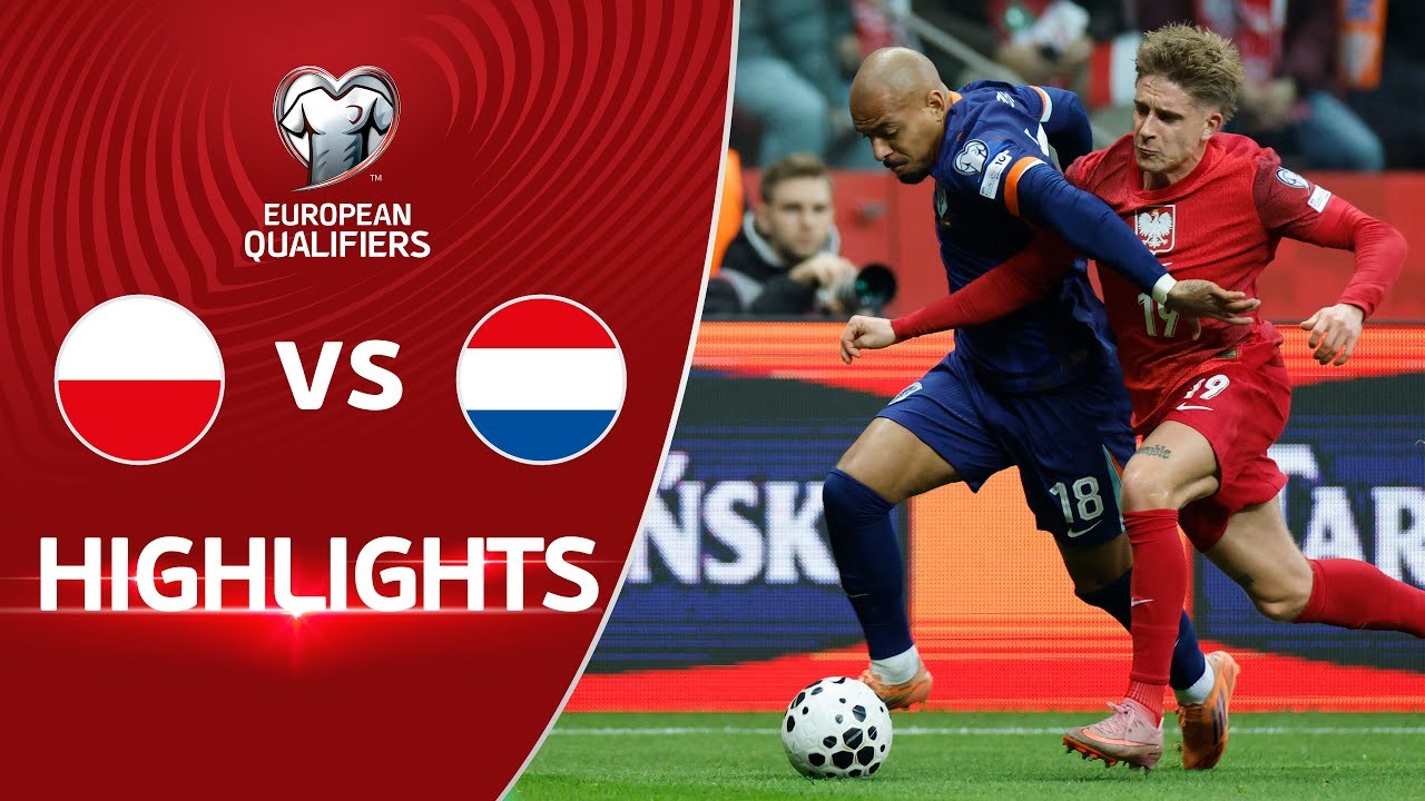 #ไฮไลท์ฟุตบอล [ โปแลนด์ 1 - 1 เนเธอร์แลนด์ ] ฟุตบอลโลก รอบคัดเลือก โซนยุโรป 2025/15.11.68