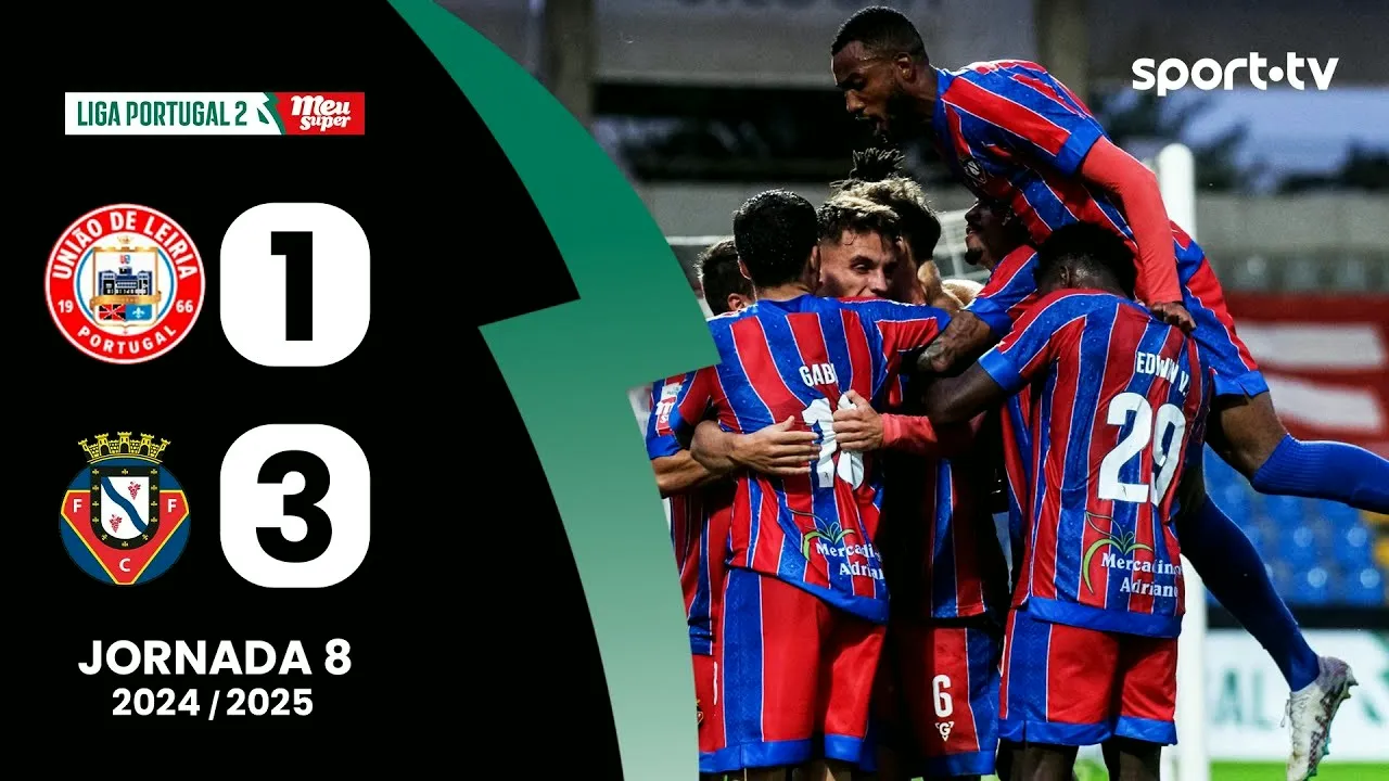 ไฮไลท์ฟุตบอล อูเนียว ไลเรีย 1-3 เอฟซี เฟลเกยราส โปรตุเกส ดิวิชั่น2 12 ตุลาคม 2567 เกมเดือดพลิกล็อคในลีกพระรอง