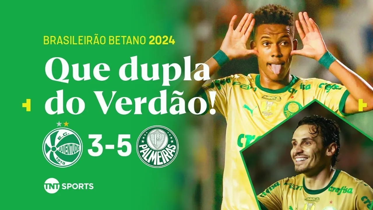 ไฮไลท์ฟุตบอลบราซิล ซีรี่ย์เอ 2024/2567 ยูเวนตูเด้ พ่ายคาบ้าน พัลไมรัส 3-5 วันที่ 21 ตุลาคม 2567
