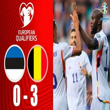 จับตาไฮไลท์ฟุตบอล ยูโร 2024 รอบคัดเลือก เอสโตเนียพ่ายคาบ้านให้เบลเยี่ยม 0-3 เกมรุกเบลเยี่ยมเด็ดขาดสามประตู