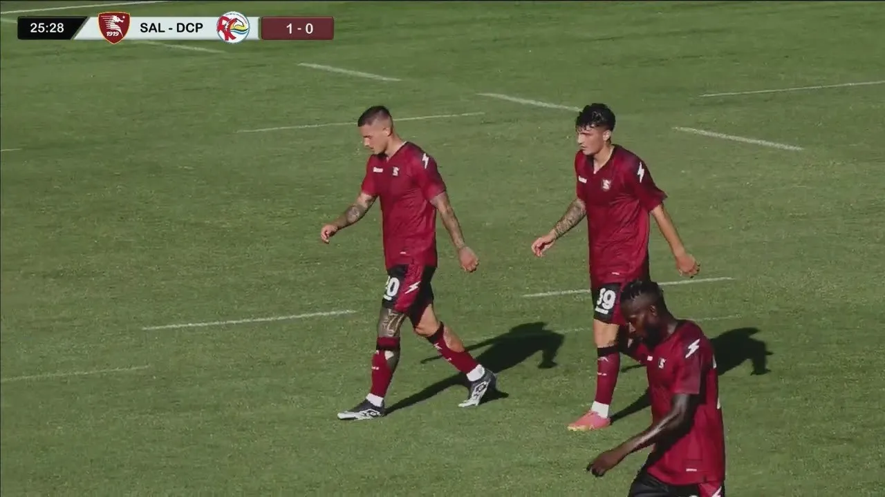 ซาแลร์นิตาน่า ถล่ม เปสคารา 3-0 เกมกระชับมิตรสโมสร ลูกทีมยิงสนั่นสามตุง