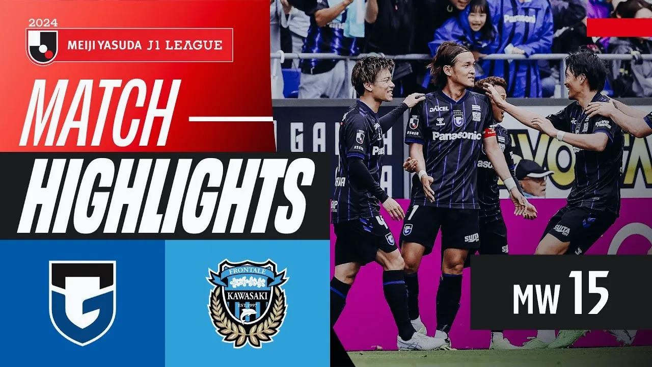 ไฮไลท์ฟุตบอล กัมบะ โอซาก้า ถล่ม คาวาซากิ ฟรอนตาเล่ 3-1 เจลีก ญี่ปุ่น 2024 19/05/2567
