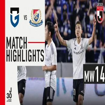ไฮไลท์บอลเจลีก ฝั่ง กัมบะ โอซาก้า พ่าย โยโกฮาม่า เอฟ มารินอส 0-2 ศึกฟุตบอลลีกแดนซามูไร