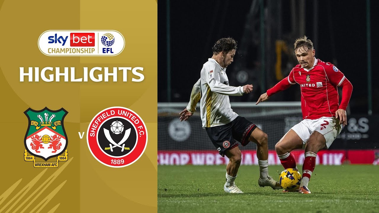 #ไฮไลท์ฟุตบอล [ เร็กซ์แฮม 5 - 3 เชฟฟิลด์ ยูไนเต็ด ] เดอะแชมเปี้ยนส์ชิพ อังกฤษ 2025/27.12.68