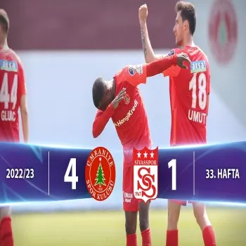 ไฮไลท์บอลตุรกีซุปเปอร์ลีก!อุมรานิเยสปอร์เปิดบ้านถล่มยำใหญ่ชนะชีวาสสปอร์ขาดลอย4-1
