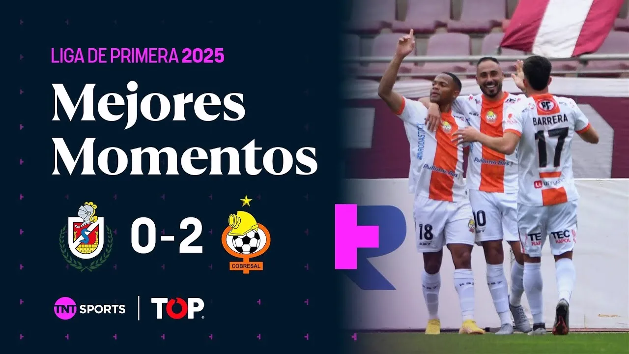 ไฮไลท์ฟุตบอล ลา เซเรน่า พ่ายคาบ้าน 0-2 โคเบรซอล ศึกชิลี พรีเมร่า ดิวิชั่น วันที่ 27 กรกฎาคม 2568