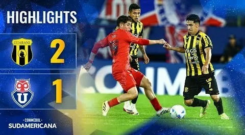 ไฮไลท์ฟุตบอล กัวรานี่ อาซุนซิยง ชนะ ยูนิเวอร์ซิดัด เดอ ชิลี 2-1 โคปา ซูดาเมริกาน่า 25 กรกฎาคม 2568