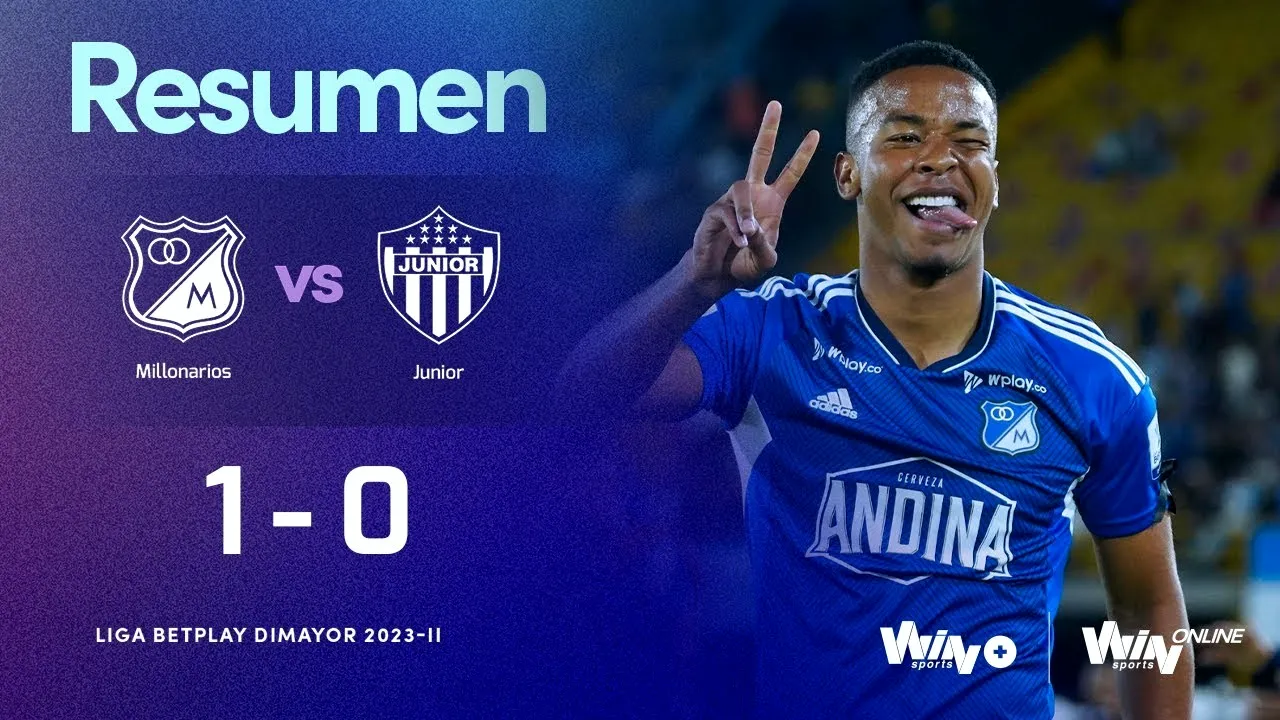 ไฮไลท์ฟุตบอล มิลเลียนนาริออส เฉือน จูเนียร์ บาแรนคิลล่า 1-0 ศึกโคลอมเบีย พรีเมร่าเอ 15 ตุลาคม 2566