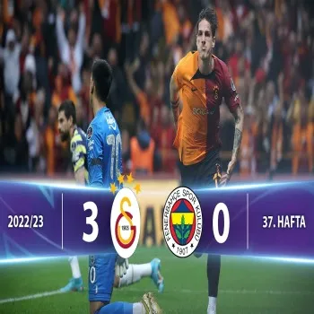 ไฮไลท์ฟุตบอล กาลาตาซารายถล่มเฟเนร์บาห์เช่ 3-0 ในศึกตุรกี ซุปเปอร์ลีก 2022/23 รวมจอ dooball168hd.com