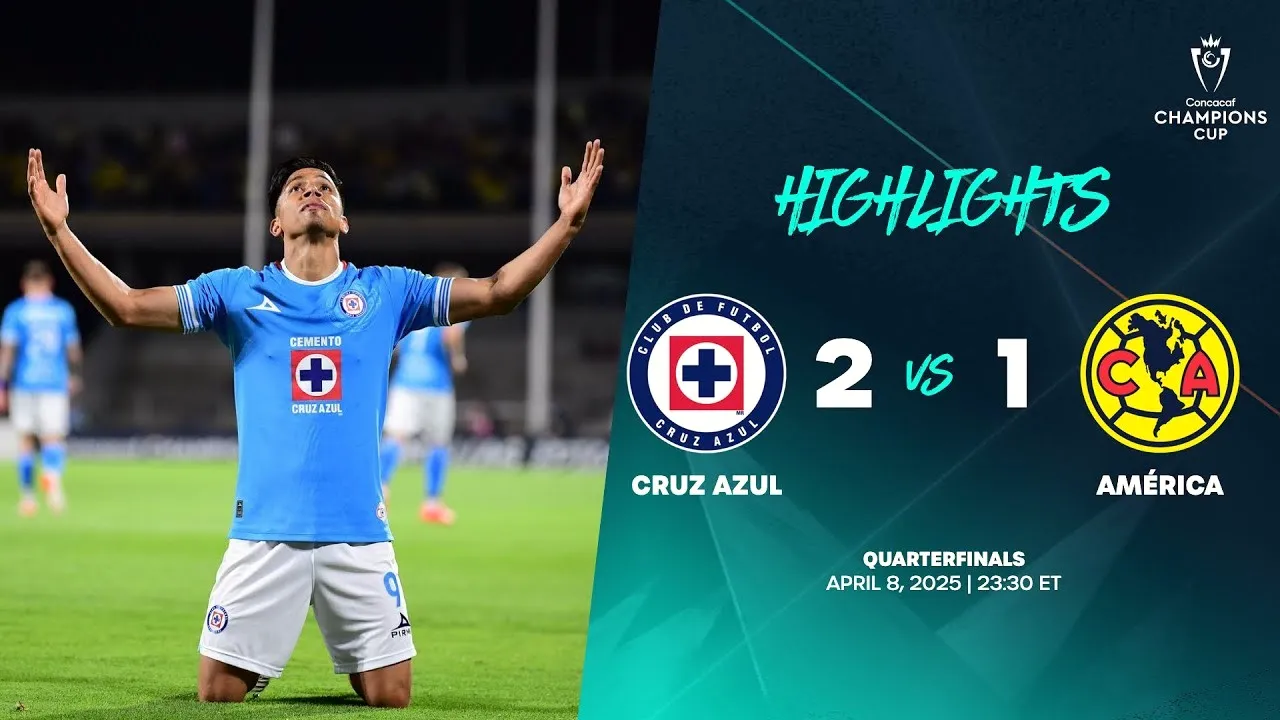 แฟนบอลห้ามพลาด! ครูซ อาซูล เชือด คลับ อเมริกา 2-1 ศึกคอนคาเคฟ แชมเปี้ยนส์ คัพ 09/04/2568 ดูไฮไลท์เด็ดๆ ได้แล้วที่ dooball168hd.com