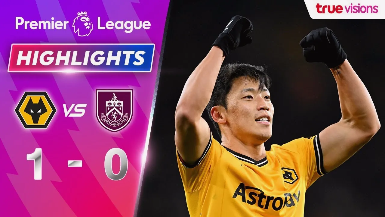 dooball168hd.com | วูล์ฟแฮมป์ตันเฉือนเบิร์นลี่ย์ 1-0 หืดจับ! พรีเมียร์ลีกเดือด คว้าสามแต้มก่อน วันที่ 06/12/2566