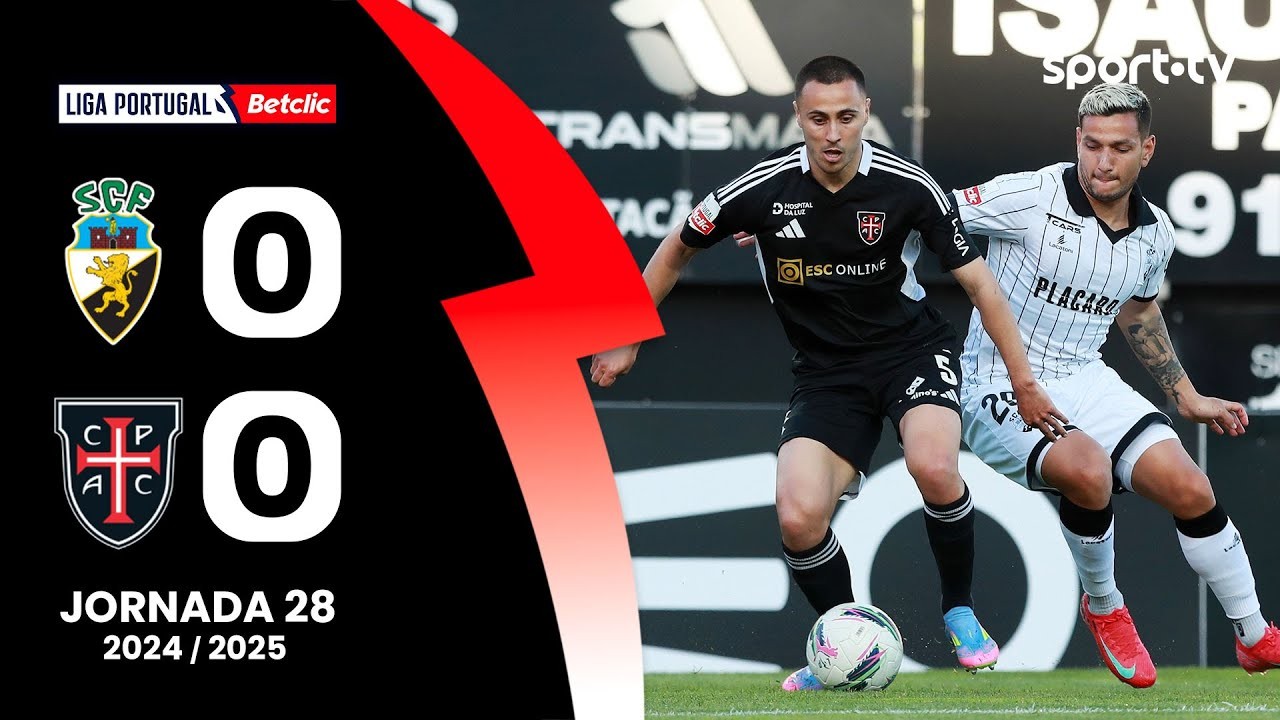 #ไฮไลท์ฟุตบอล [ ฟาเรนเซ่ 0 - 0 คาซ่า เพีย เอซี ] ลีกา ซาเกรส โปรตุเกส 2025/8.4.68