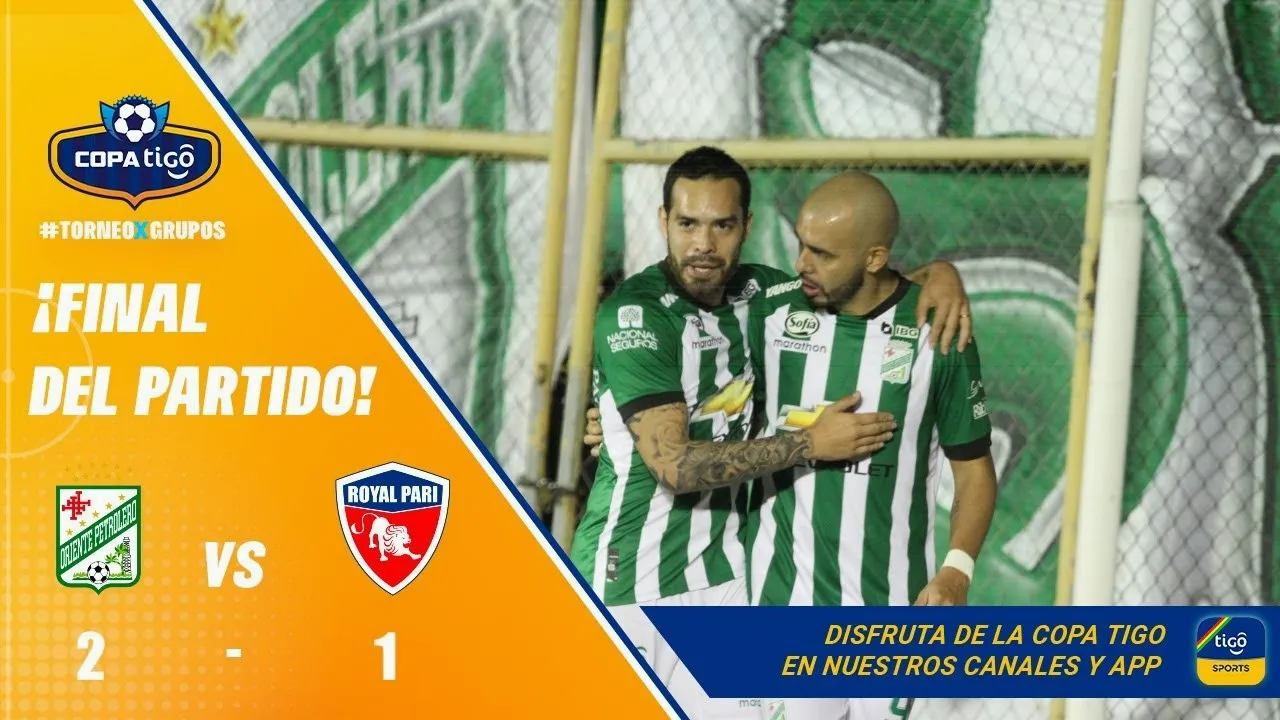 ไฮไลท์ฟุตซูเปอร์แมตช์โคปา LFPB โบลิเวีย โอเรียนเต้ เปโตรเลโรซัดชนะรอยัล พารี่ เอฟซี 2-1