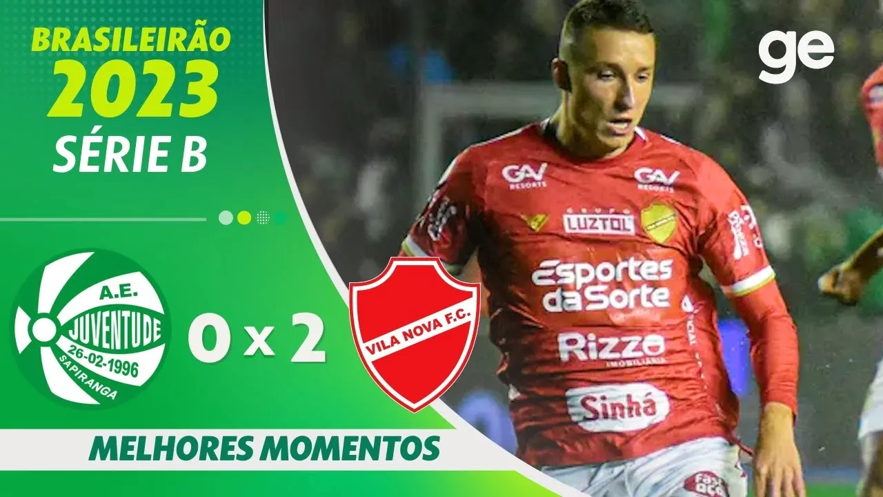 ไฮไลท์ฟุตบอล ยูเวนตูเด้ พ่ายคาบ้าน 0-2 ต่อ วิลา โนวา ในศึกบราซิล ซีรี่ย์ บี