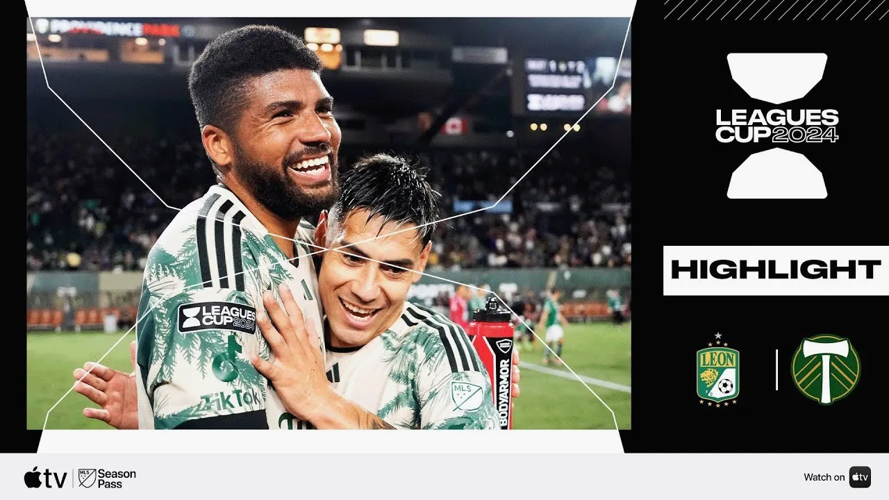 ไฮไลท์ฟุตบอล อเมริกา ลีก คัพ 2024 คลับ เลออน 1-2 พอร์ทแลนด์ ทิมเบอร์ส จาก dooball168hd.com 29/07/2567