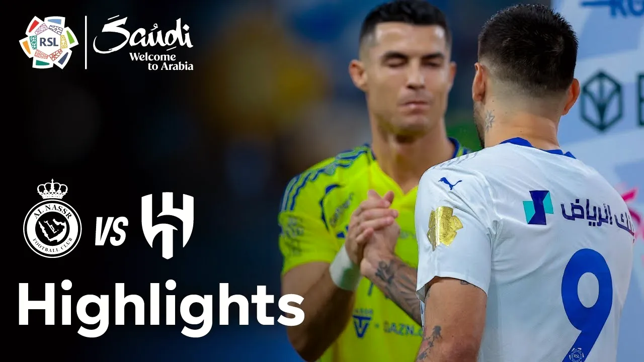 ไฮไลท์ฟุตบอล อัล นาสเซอร์ เปิดบ้านไล่เจ๊า อัล ฮิลาล 1-1 ศึกซาอุดี โปรฯ 2024 และ 02/11/2567