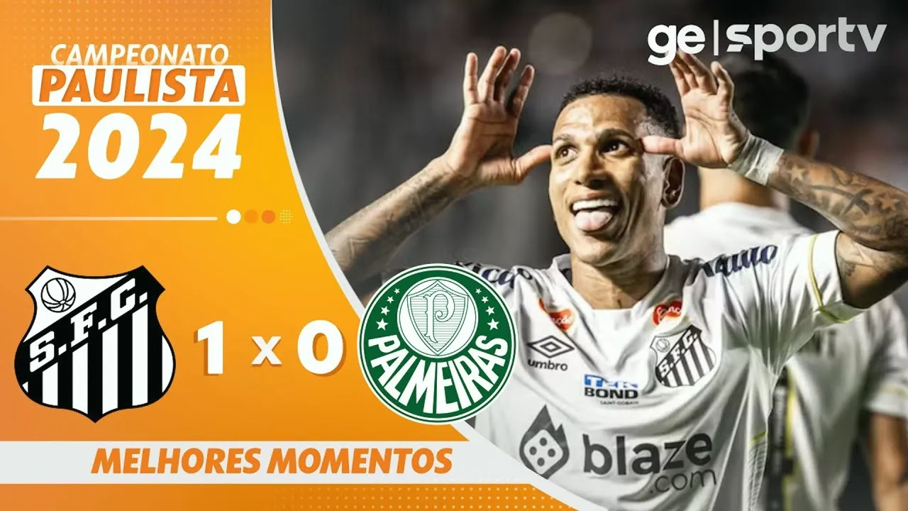 ไฮไลท์ฟุตบอลบราซิล คัมปิโอนาโต เปาลิสต้า 2024 ซานโตส เฉือน พัลไมรัส 1-0 วันที่ 1 เมษายน 2567 ติดตามชมคลิปย้อนหลังที่ dooball168hd.com