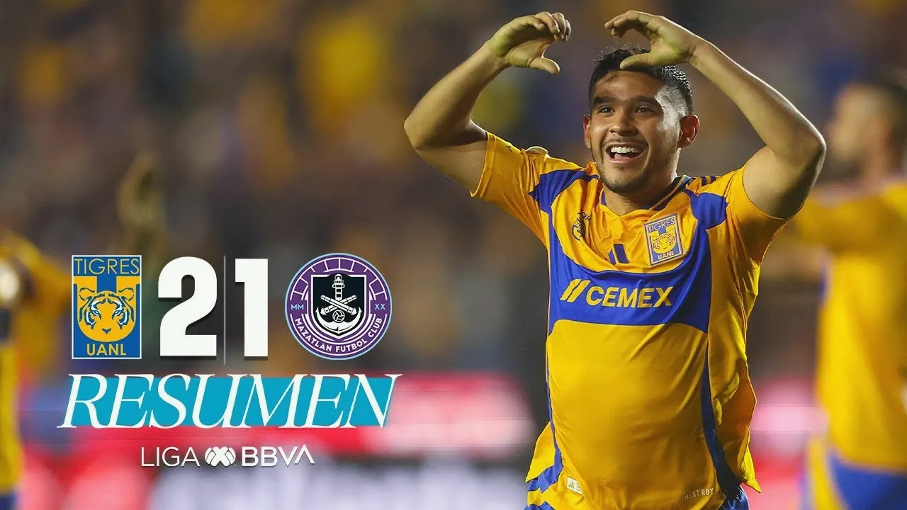 ไฮไลท์ ทีเด็ด ไทเกรส ยูเอเอ็นแอล ชนะ มาซัตลาน เอฟซี 2-1 เม็กซิโก พรีเมร่า ดิวิชั่น ฤดูกาล 2025 วันที่ 18 มกราคม 2568